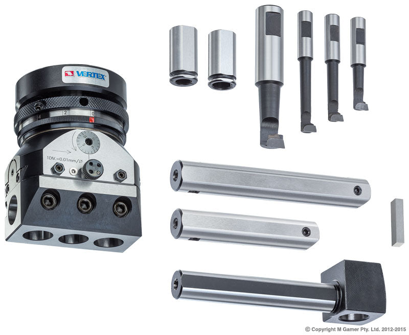 VBHU Boring and Facing Head - MQTooling