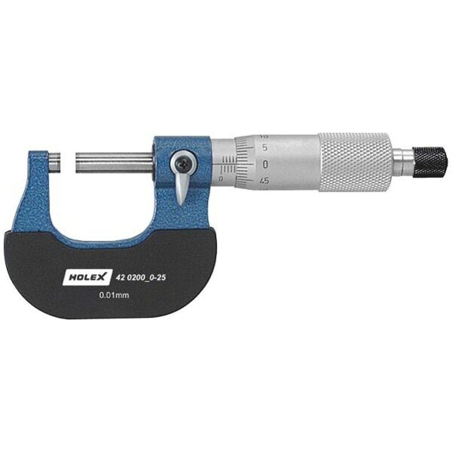 External micrometer, Measuring range: 50-75mm HOLEX 420200 50-75 - MQTooling
