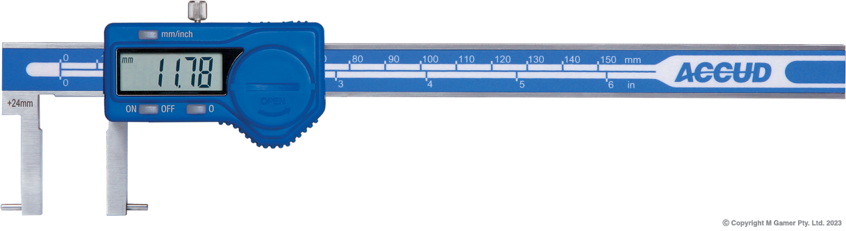 25-200mm  Digital Inside Point Caliper - MQTooling