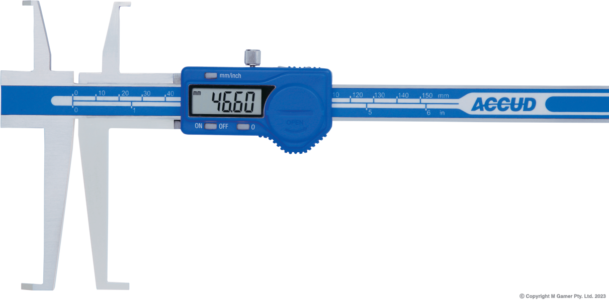 9-150mm Inside Groove Digital Caliper - MQTooling