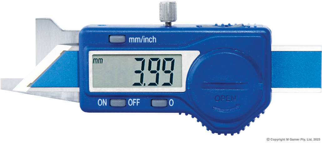 0-8mm/0-0.32" Digital Chamfer Gage AC-163-006-11