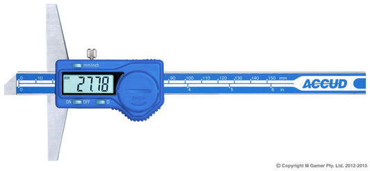 200mm Digital Depth Caliper - MQTooling