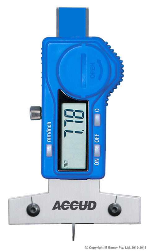 25mm Digital Depth Caliper - MQTooling