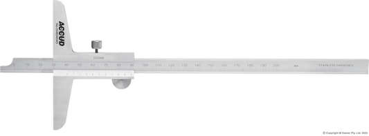 500mm Vernier Depth Caliper - MQTooling
