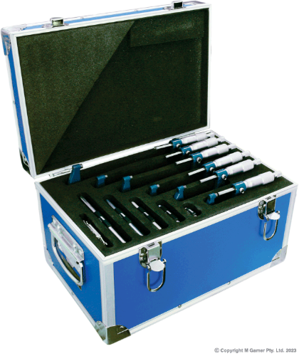 0-300mm Outside Micrometer Set - MQTooling