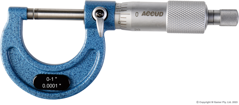 3-4" Imperial Outside Micrometer - MQTooling