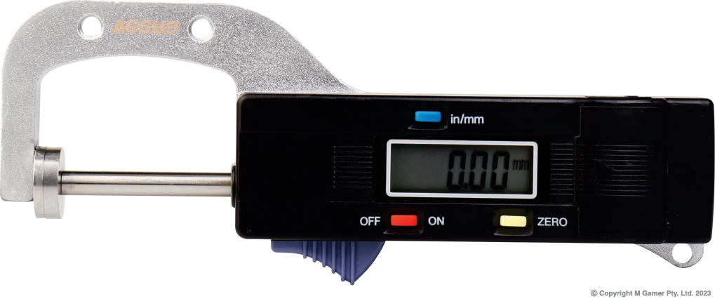 0-25mm/0-1" Digital Snap Gage AC-434-001-11