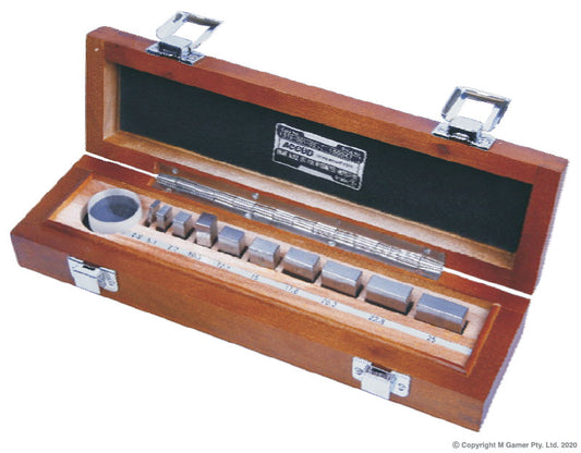 Micrometer Inspection Set - Grade 0 (ISO3650) - MQTooling