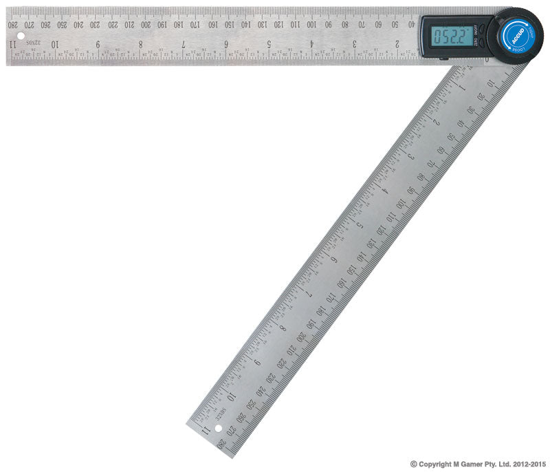 360° Protractor & 300mm Combination Ruler AC-821-012-01