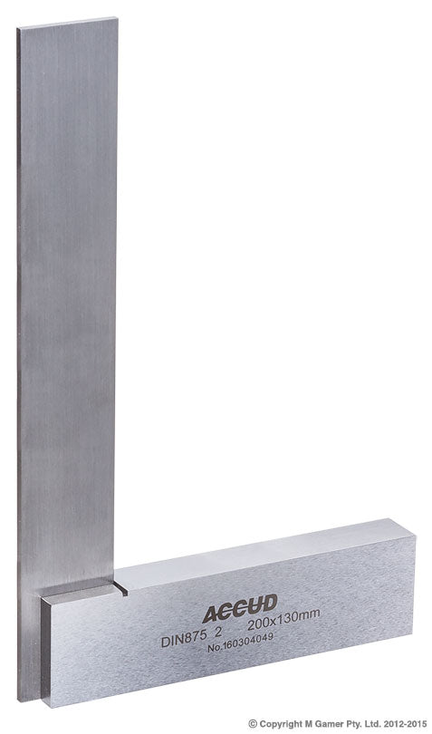 200mm Wide Base Machinist Square AC-845-008-02