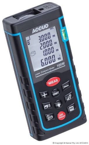 100 Metre Laser Distance Meter AC-TM100 - MQTooling