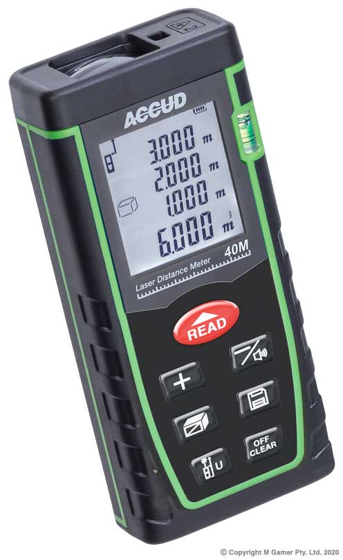 40 Meter Laser Distance Metre AC-TM40