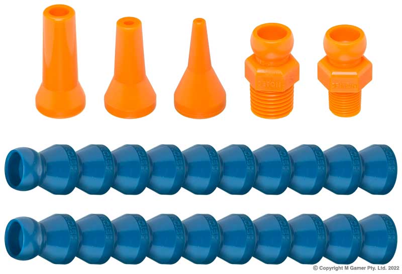1/4" Assorted Nozzle Kit with PT Connectors CS82020