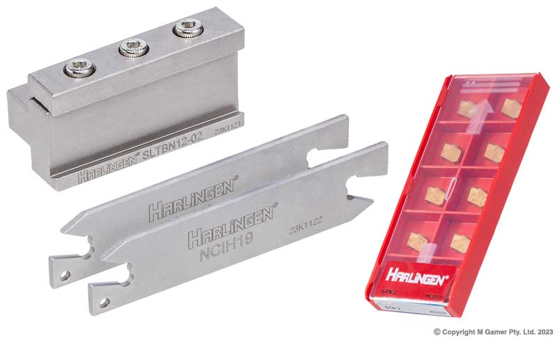 Cut-Off & Grooving Lathe Tool Kit - 12mm H-11-262-T15