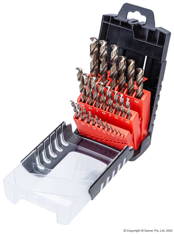 1-13mm Cobalt/HSS Split Point Drill Set H-512-11-4S1