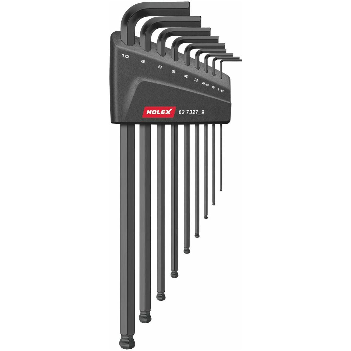 Hexagon key L-wrench set phosphated 9 627327 9