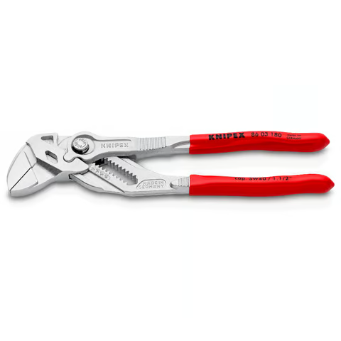 KNIPEX® Pliers Wrench Pliers and a wrench in a single tool 86 03 180