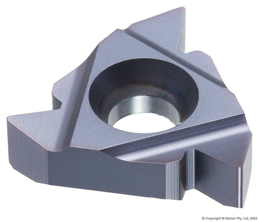 TiAlN Coated Carbide External Threading Insert - 16ER AG60 (0.5-3.0mm Pitch)