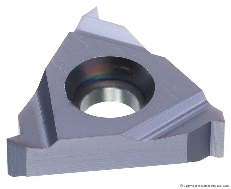 TiAlN Micro-Grain Carbide Right Handed Threading Inserts - 0.5-3.0 mm - MQTooling