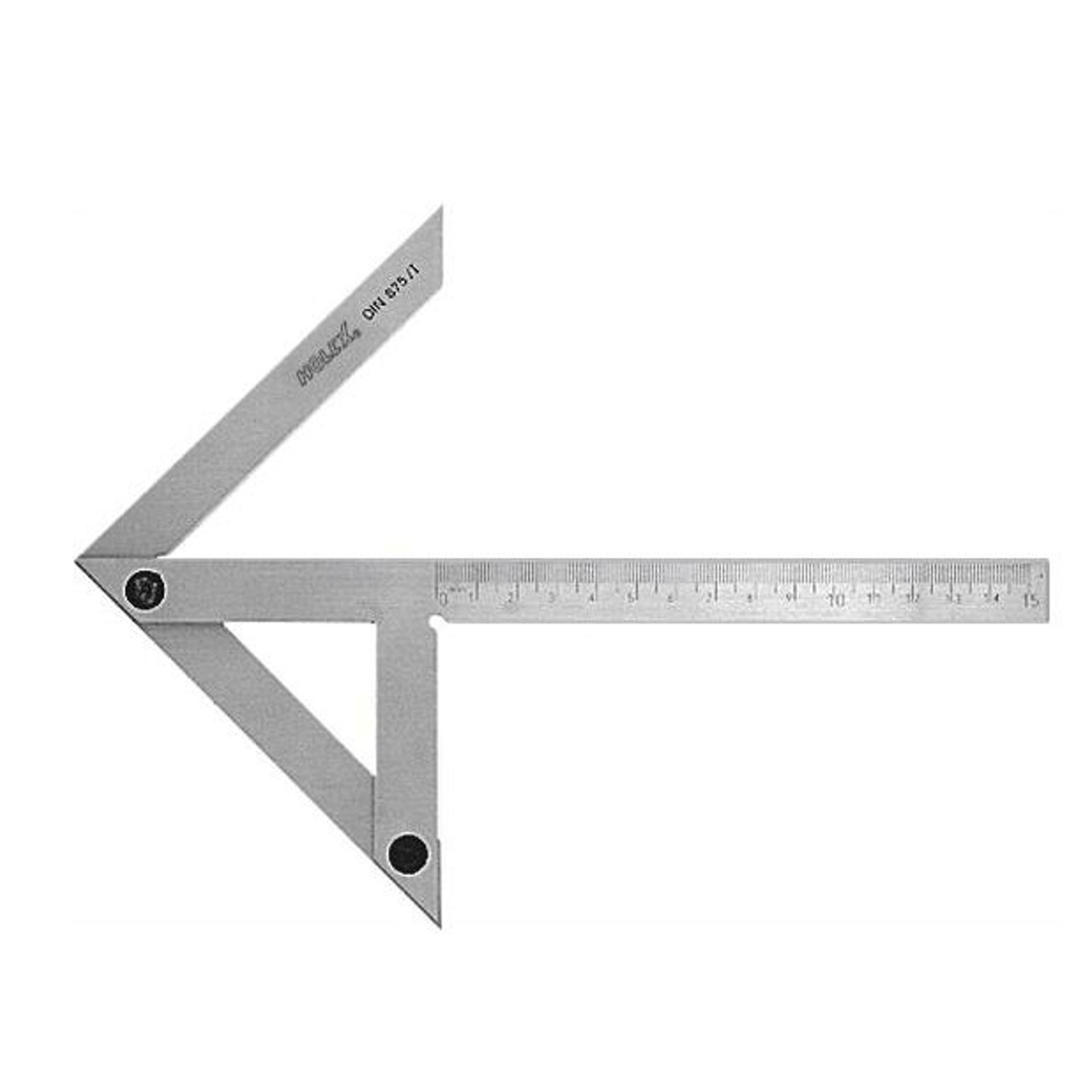 Centring square, Stock length: 130mm 455000 130 - MQTooling