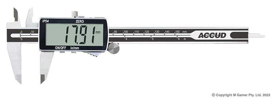 200mm Dualscale Large Screen Digital Caliper Rechargeable AC-106-008-11
