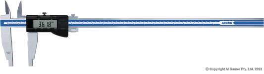600mm Dual Scale Long Jaw Digital Caliper - MQTooling