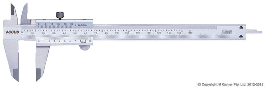 150mm Dual Scale Vernier Caliper - MQTooling
