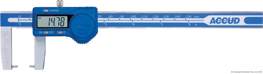 0-150mm/0-6" Digital Outside Point Caliper AC-134-006-11
