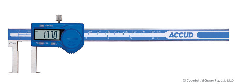 25-200mm Digital Inside Neck Caliper - MQTooling