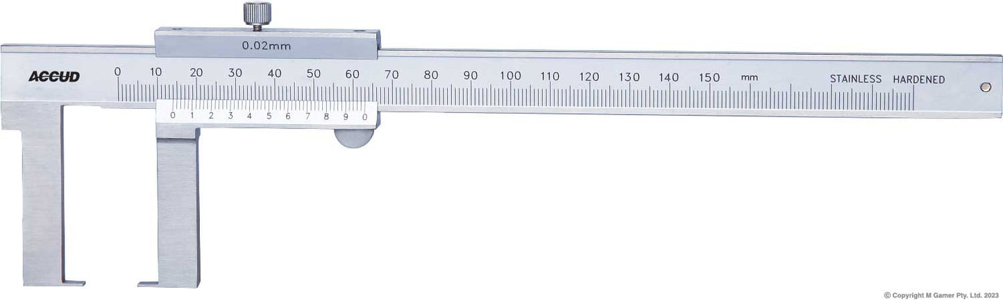 150mm Outside Neck Vernier Caliper AC-143-006-11