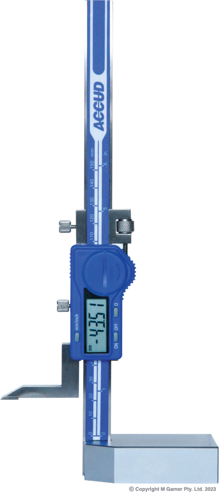 0-200mm/0-8" Mini Digital Height Gage AC-183-008-11