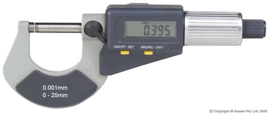 25mm Digital Outside Micrometer - MQTooling