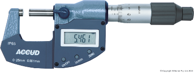 125-150mm Coolant Proof IP65 Digital Outside Micrometer - MQTooling