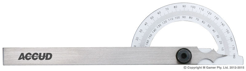 180° Protractor & 200mm Combination Square AC-812-006-01 - MQTooling