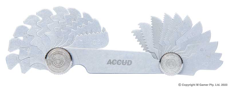 4-42TPI Pitch Gauge, Unified 60° AC-923-042-30 - MQTooling