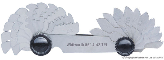 55° Whitworth Thread Gauge