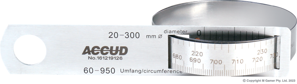 60-950mm Circumference Tape