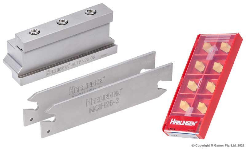 Cut-Off & Grooving Lathe Tool Kit - 20mm H-11-262-T30 - MQTooling
