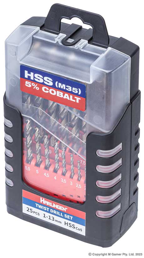 1-13mm Cobalt/HSS Split Point Drill Set