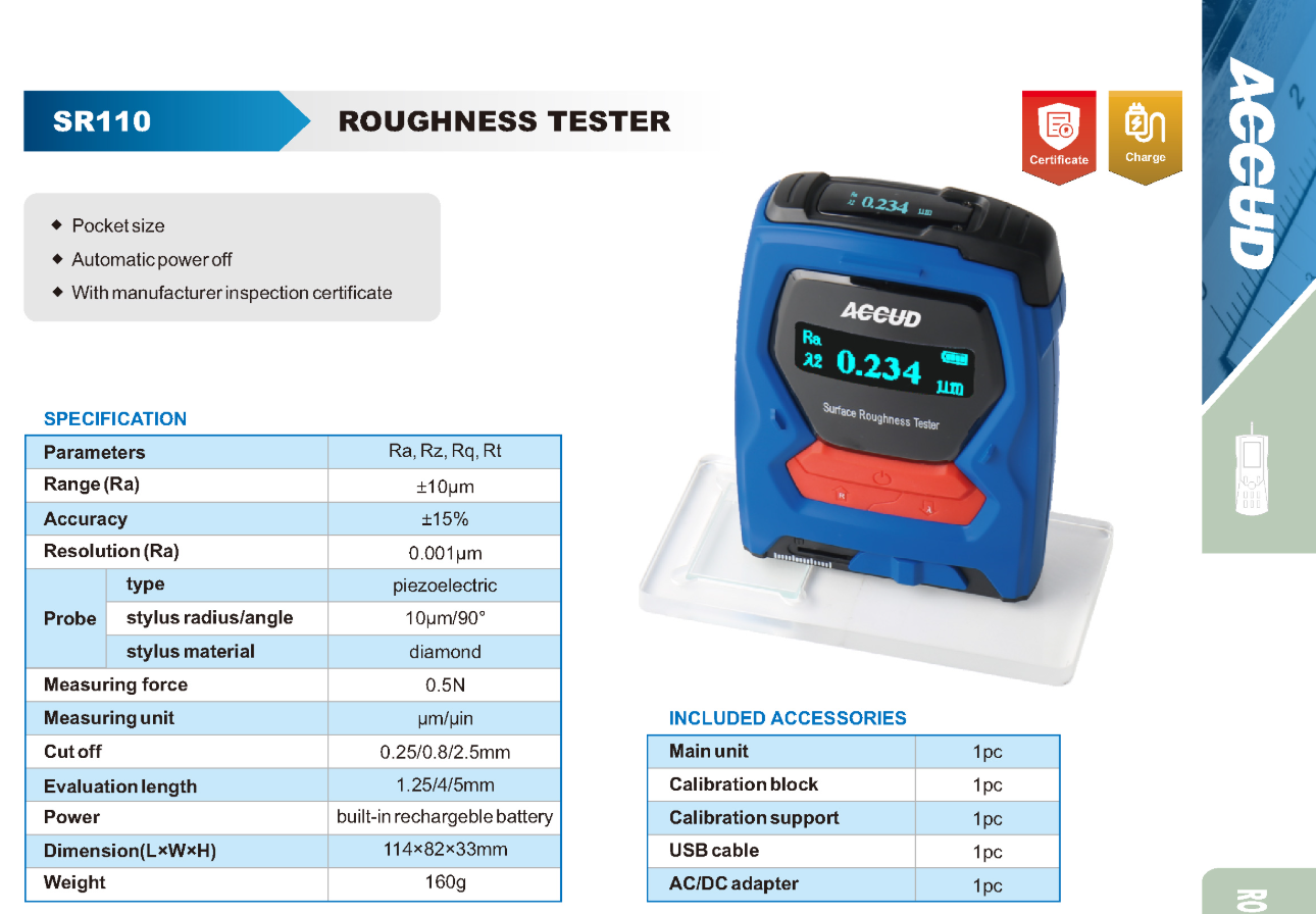 Roughness Tester SR110