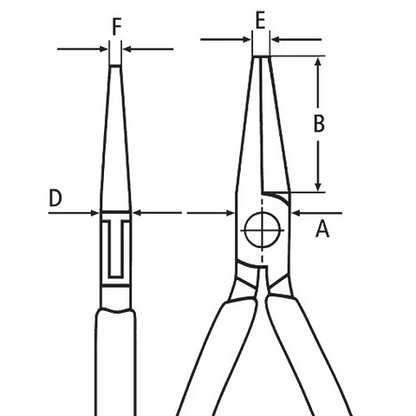 Electronics Pliers With box joint 35 12 115