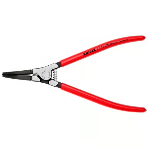 KNIPEX® Special retaining ring pliers For retaining rings on shafts 45 21 200